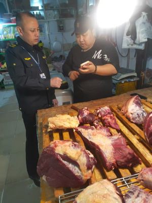 陈巴尔虎旗巴彦库仁市场监督管理所全力推广畜禽屠宰检疫溯源码守护群众舌尖安全